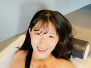 Korean busty beauty bathing
